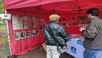 Stand LPO à la 33ème Foire BIO de Montauban